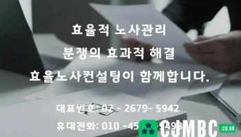 효율노사컨설팅 - 강서구