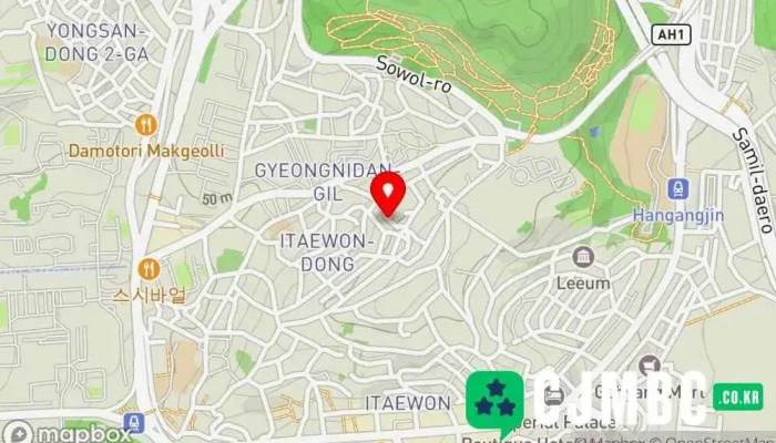 Ai Kontenceu Jejag 지도 - 용산구