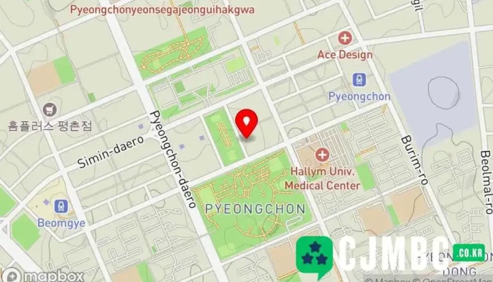 Anyangsaneobjinheungweon 지도 - 안양시
