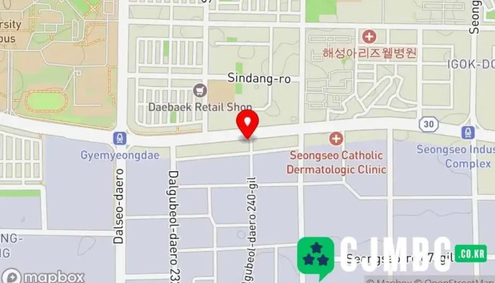 Beuregpeoseuteubreakfast 지도 - 달서구