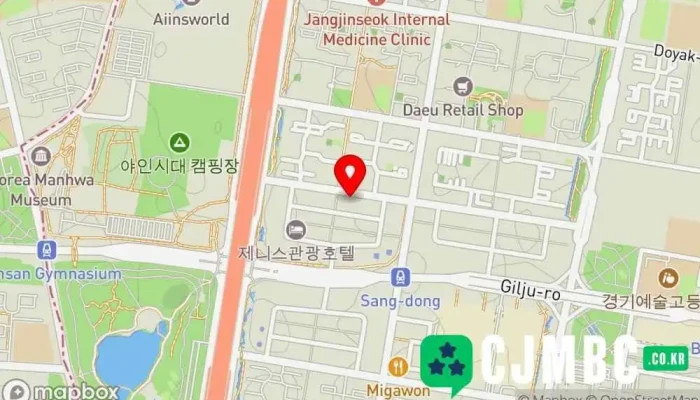 Bijeueobkeonseolting Gamaenggeoraesa 지도 - 부천시