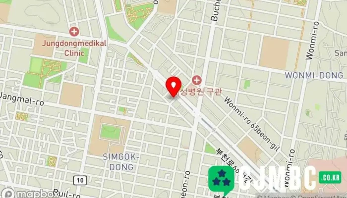 Bumbegarangdijainkeonseolting 지도 - 부천시