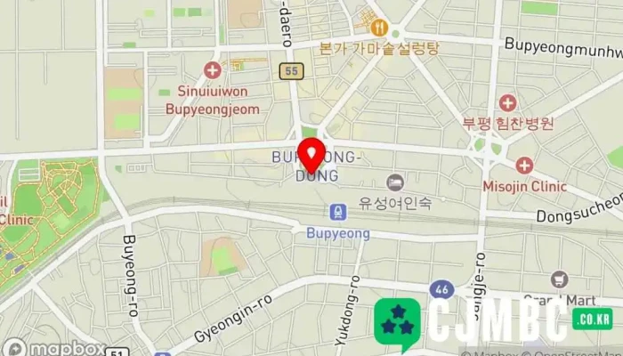 지도 부평역 기차역 에서 부평구