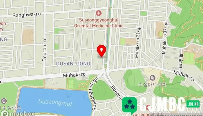 Daeguhompeijijejag Webteuro 지도 - 수성구
