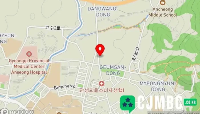 Dongingwangtaeg 지도 - 안성시