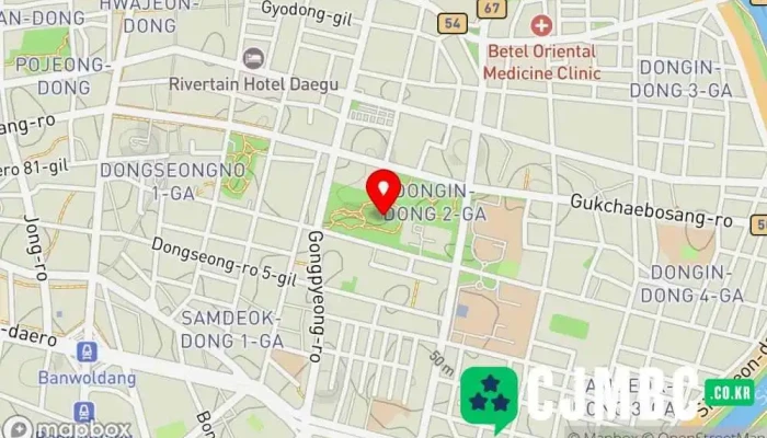 Educationusa Advising Center 지도 - Jung-gu, Daegu