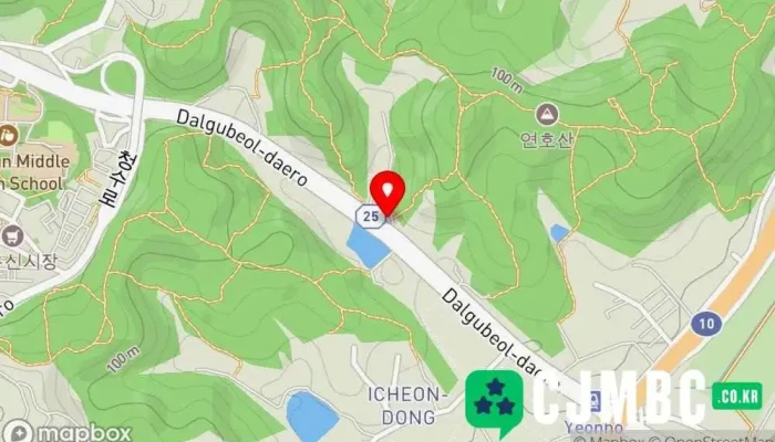 Eureureongkeompeoni 지도 - 수성구