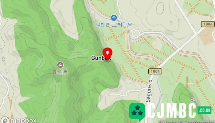 Gunbugmyeon 지도 - 함안군