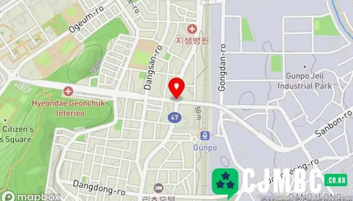 지도 군포시  에서 군포시
