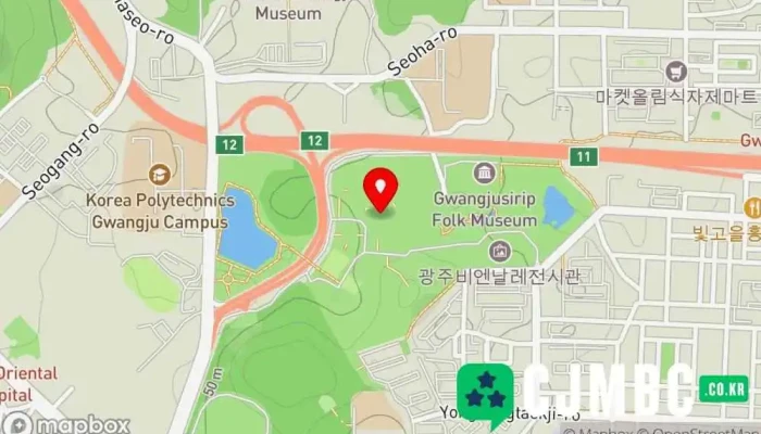 Gwangjusiribmisulgwan 지도 - 북구
