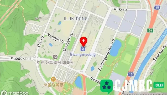 지도 광명역 교통 허브 에서 광명시