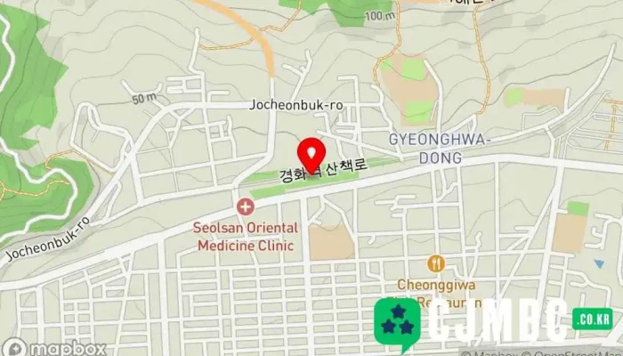 Gyeonghwayeog Beojggocgil 지도 - 창원시