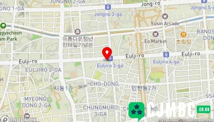 Hanagihoeghyeonsumagsilsaculryeog 지도 - 중구