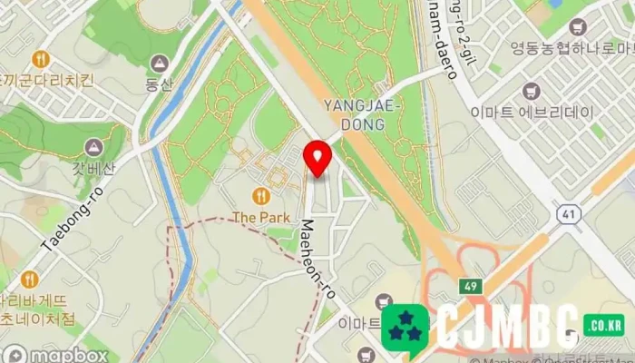 Jaieonteu Seocojeom Ggamandoljajeongeo 지도 - 서초구