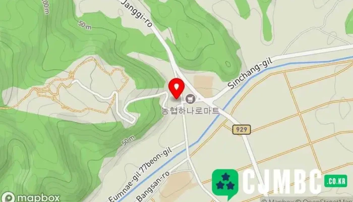 Janggi Ceoghwabi 지도 - 포항시