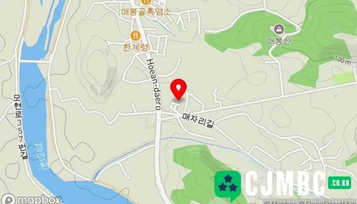Jingwangsaneob 지도 - 광주시