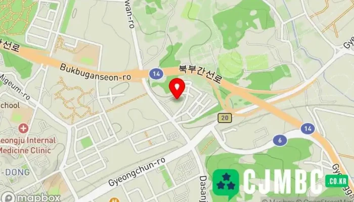 Jinseokeonseolting 지도 - 남양주시
