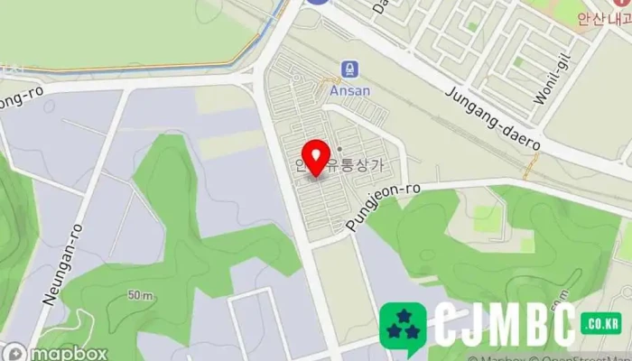 Johyeonceolsemuhoegyekeonseolting 지도 - 안산시