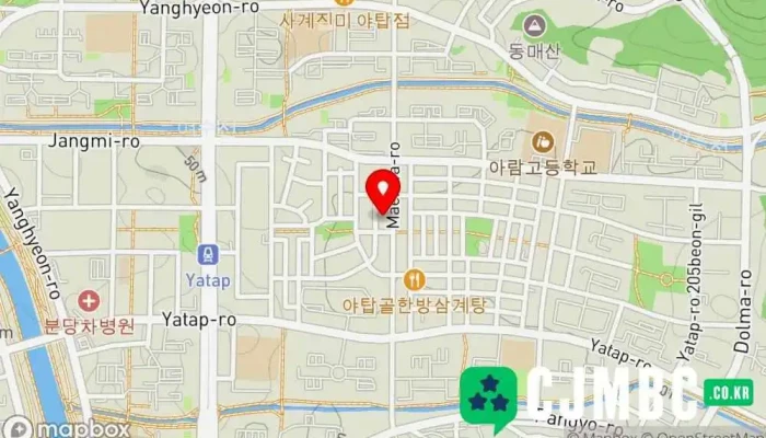 Juieonkeonseoltinggeurub 지도 - 성남시