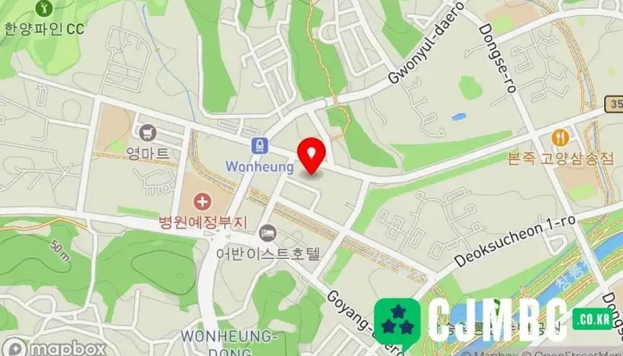 Junarangkeonseolting 지도 - 고양시