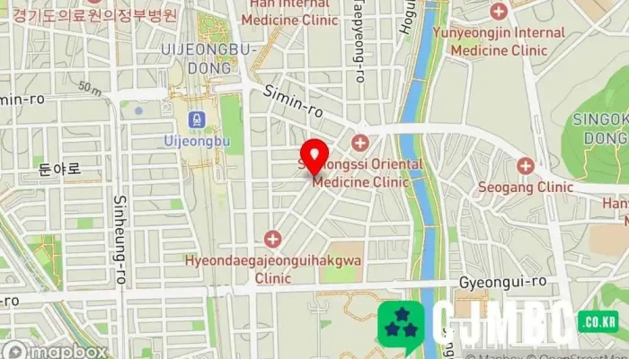 지도 KHMER서비스  에서 의정부시
