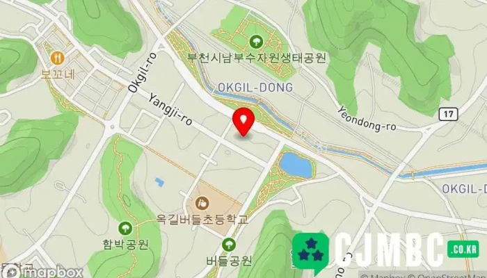 Koseumoseu Peurodeogsyeon 지도 - 부천시