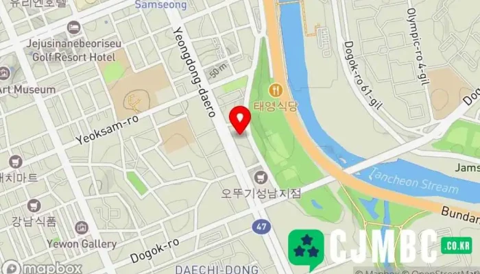 Migugsemuhoegyebeobin Timaegseukoria 지도 - 강남구
