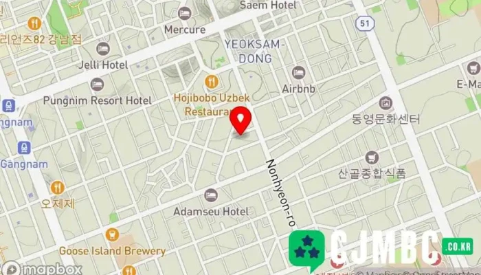 Nonmunkeonseolting Peuraim Keonseolting 지도 - 강남구