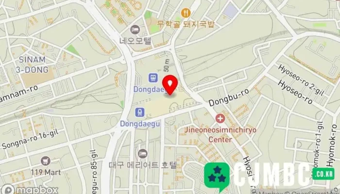 Peseutinkaejueol 지도 - 동구