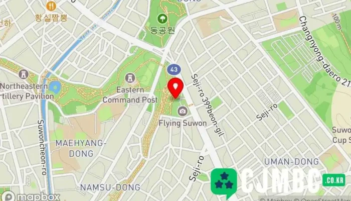 지도 플라잉수원 기구관광여행사, 놀이공원 놀이기구, 공원, 관광 명소 에서 수원시
