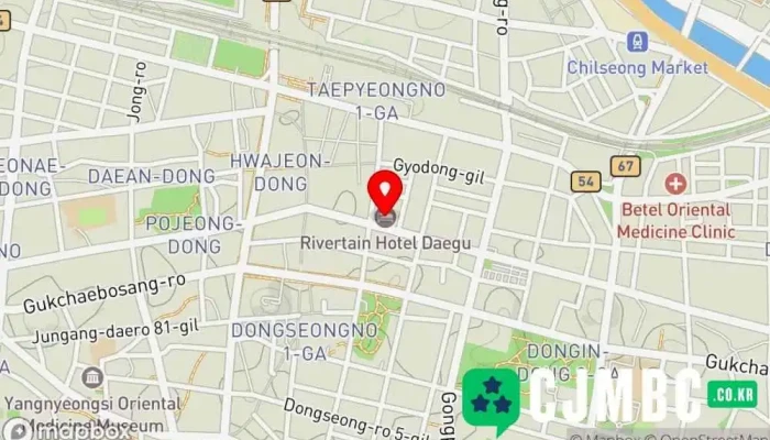 지도 리버틴호텔 호텔 에서 중구