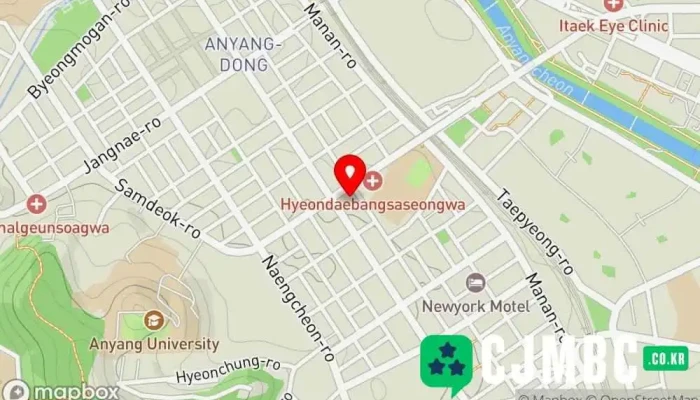 지도 삼성전자서비스 서안양휴대폰센터 전자제품 수리점 에서 안양시