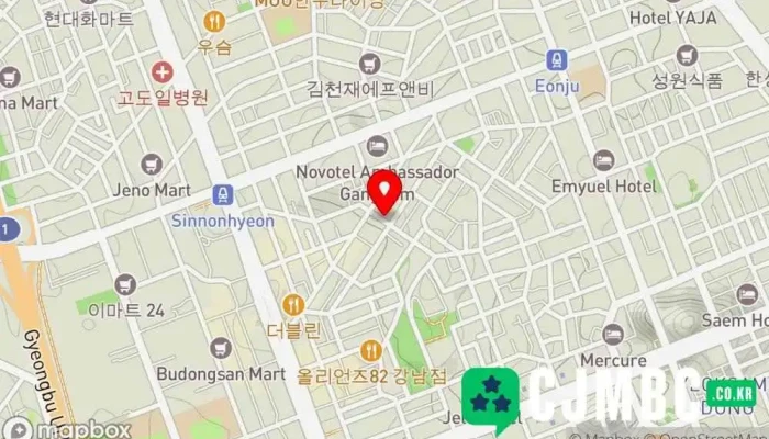 지도 Seoul Streaming Station 케이블방송국 에서 강남구