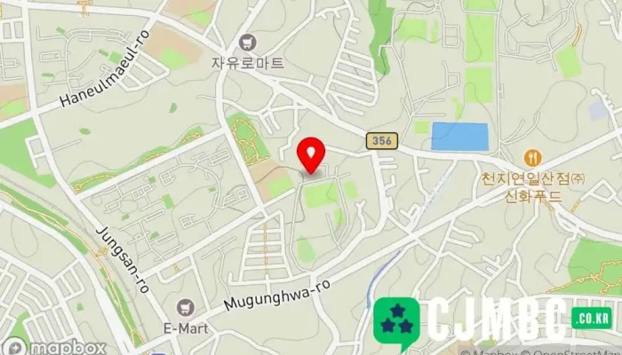 지도 서울YMCA고양국제청소년문화센터 유스센터 호텔 에서 고양시
