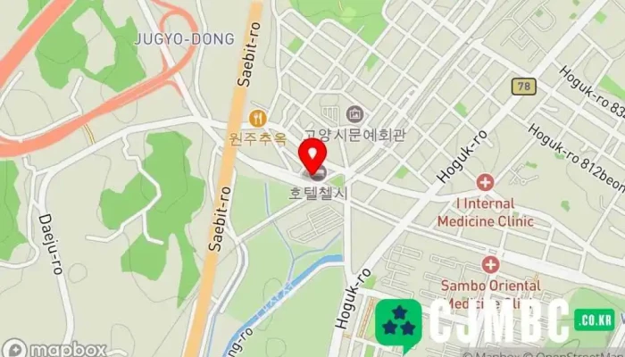 Seuteiweolhotel 지도 - 고양시