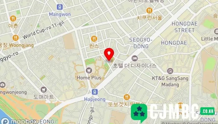 Seuteuriming 지도 - 마포구