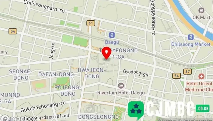 지도 세용 주차장 에서 대구광역시