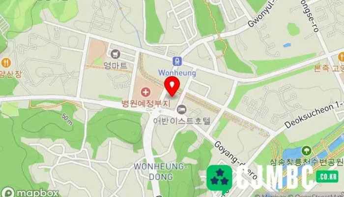 Sinkopeoreisyeon 지도 - 고양시