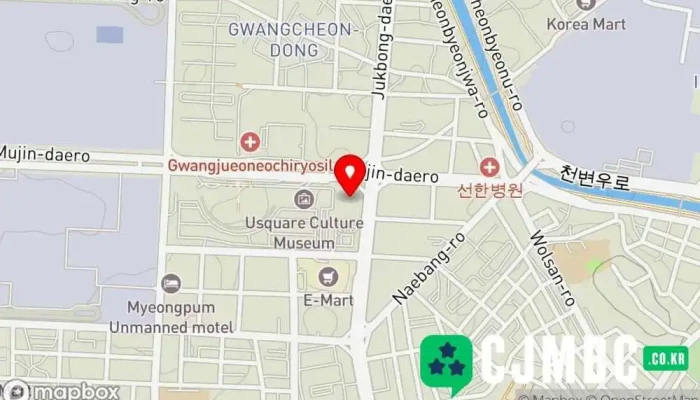 Sinsegyebaeghwajeom Gwangjusinsegyejeom 지도 - 서구