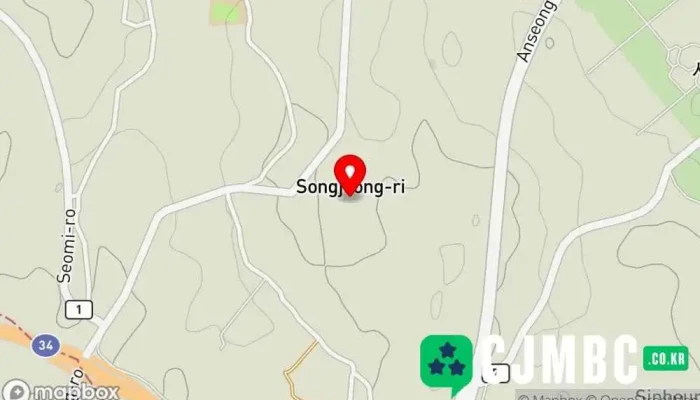 지도 송정리  에서 안성시