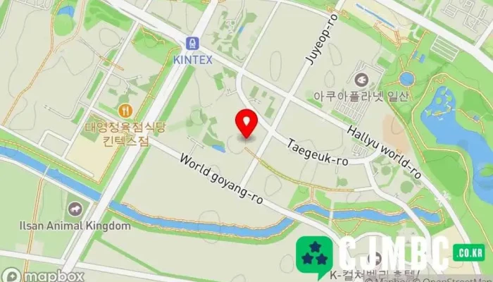 지도 소노캄 고양 호텔 에서 고양시