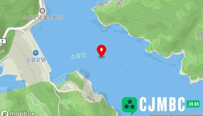 Soyangho 지도 - 춘천시