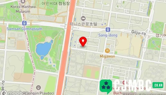 Ssiigyeongyeongkeonseolting 지도 - 부천시