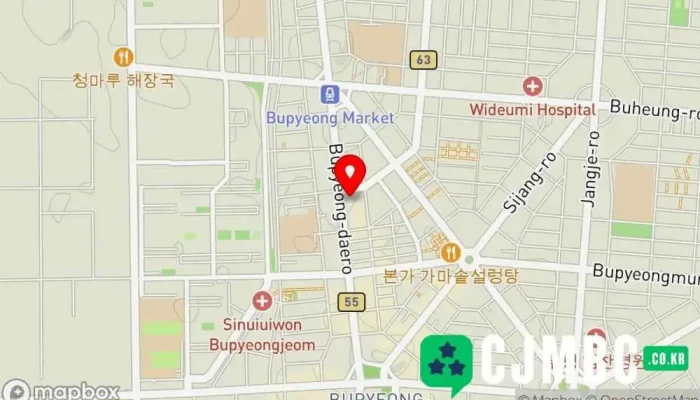 지도 SS정보통신 통신 공사업체 에서 부평구