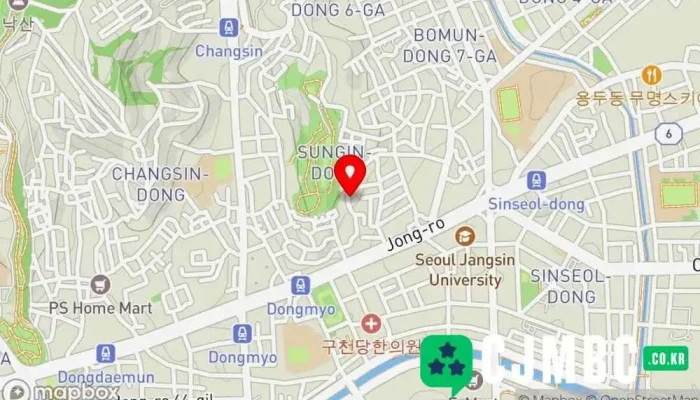 Sungindong 지도 - 종로구