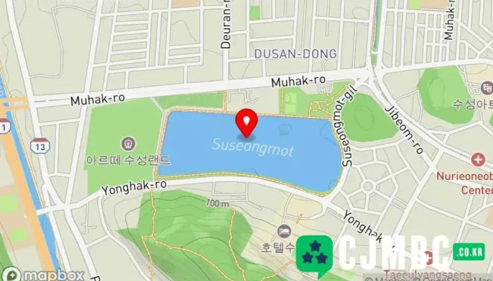 지도 수성못 공원 에서 수성구