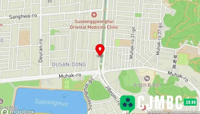 지도 수성못(TBC) 지하철역 에서 대구광역시