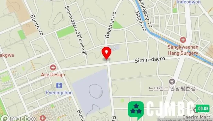 Wibonmoteoseu Audi Anyang Seobiseusenteo 지도 - 안양시