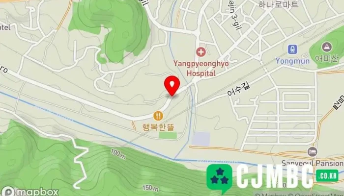 지도 양평레일바이크 관광 명소 에서 양평군