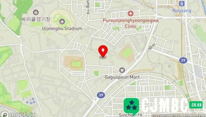 지도 의정부지방법원 시 법원 에서 의정부시